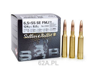 6.5x55SE FMJ 9.1g 