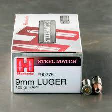 9x19  HAP STEEL MATCH  8.1g